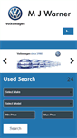 Mobile Screenshot of mjwarner.co.uk